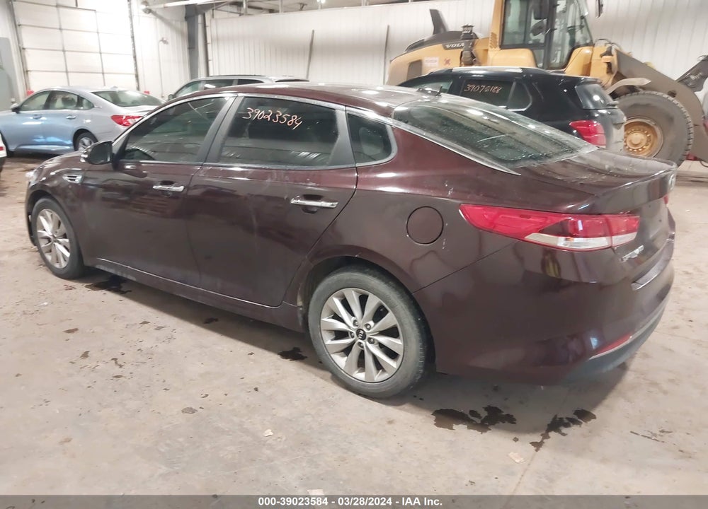 2016 KIA OPTIMA LX VIN: 5XXGT4L33GG024644