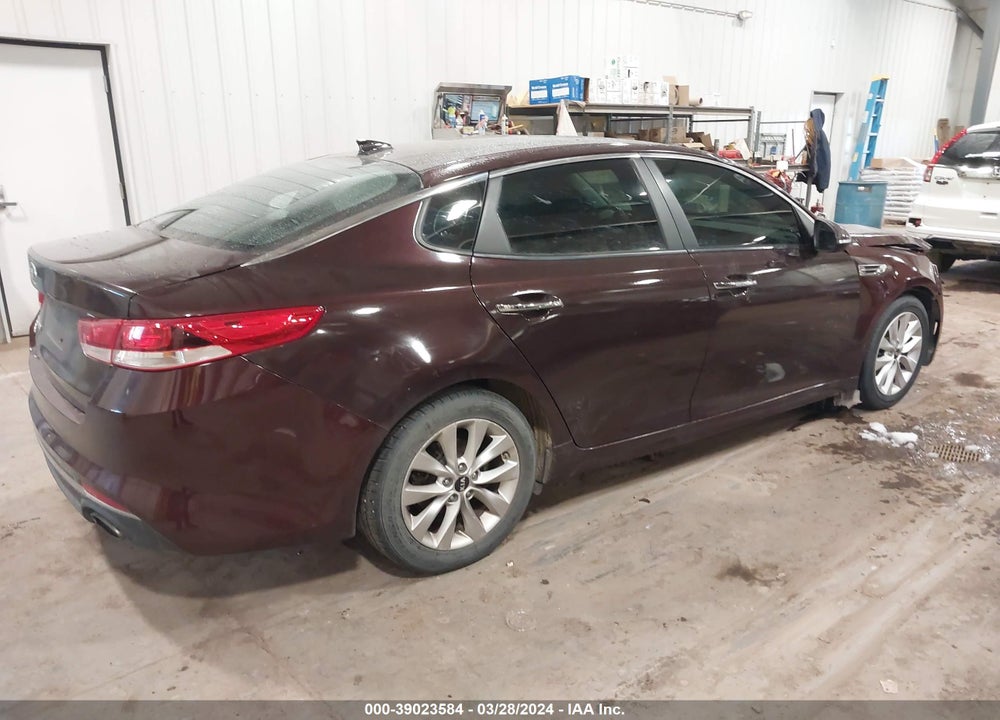 2016 KIA OPTIMA LX VIN: 5XXGT4L33GG024644