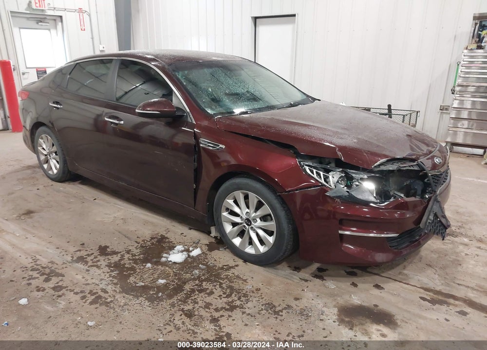 2016 KIA OPTIMA LX VIN: 5XXGT4L33GG024644