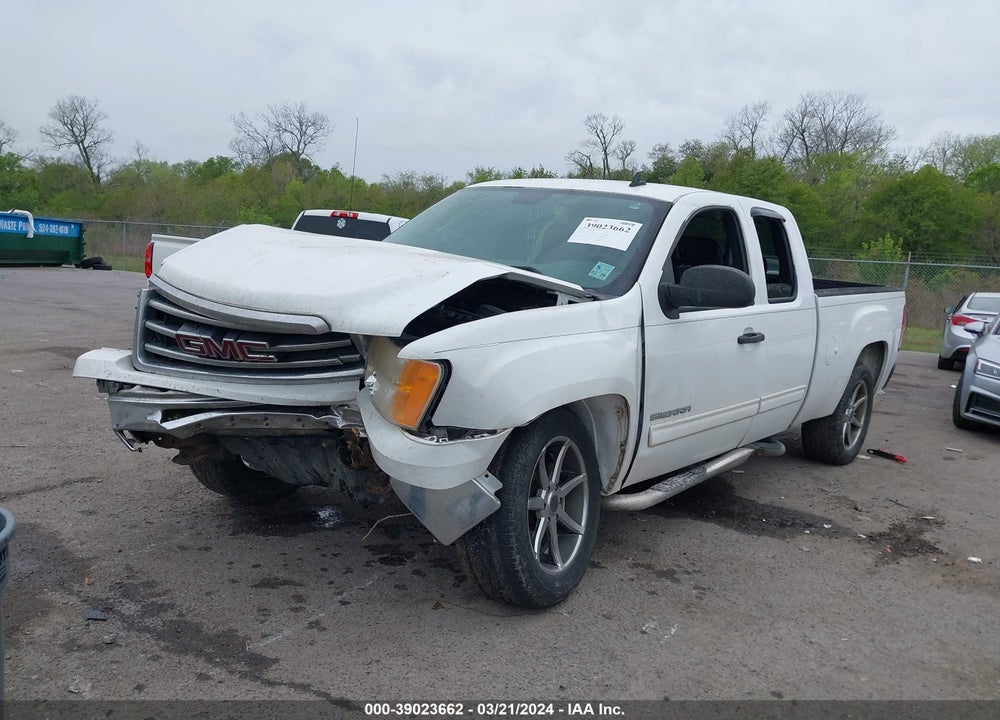 2012 GMC SIERRA 1500 SL VIN: 1GTR1UEAXCZ131093