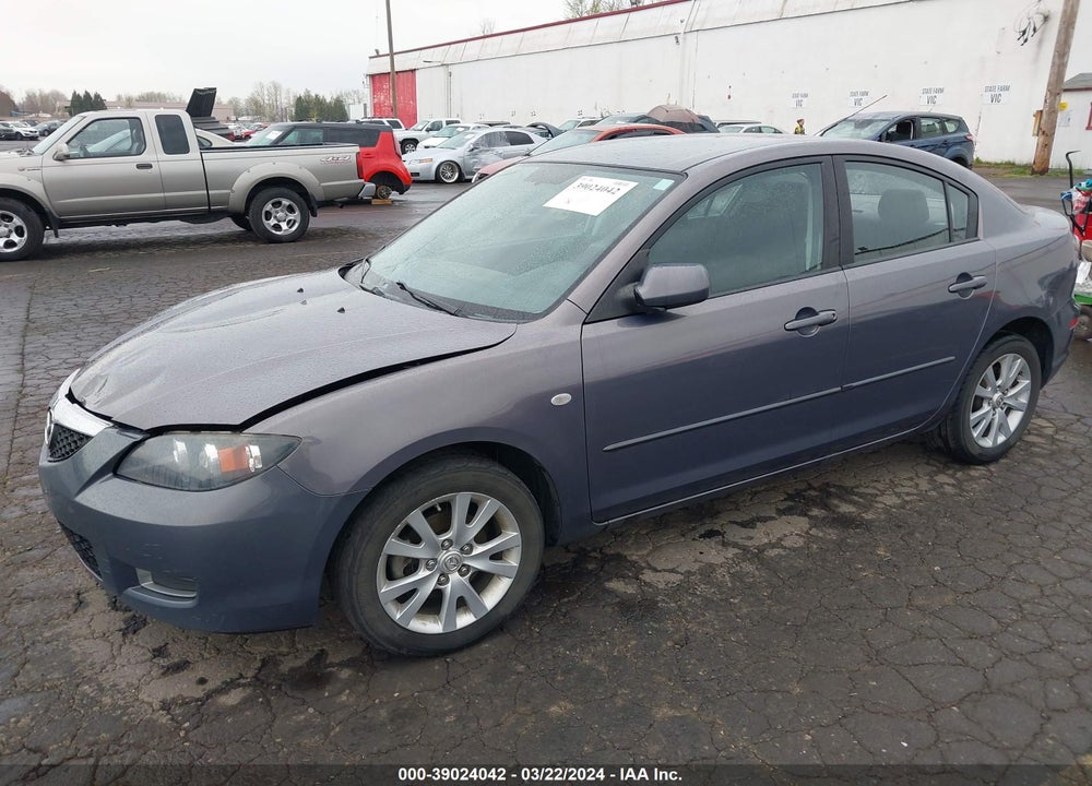 2007 MAZDA 3 I VIN: JM1BK32F671629109