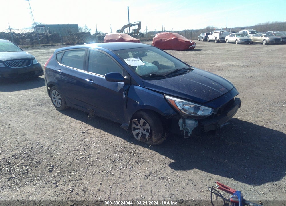 2017 HYUNDAI ACCENT SE VIN: KMHCT5AEXHU336105