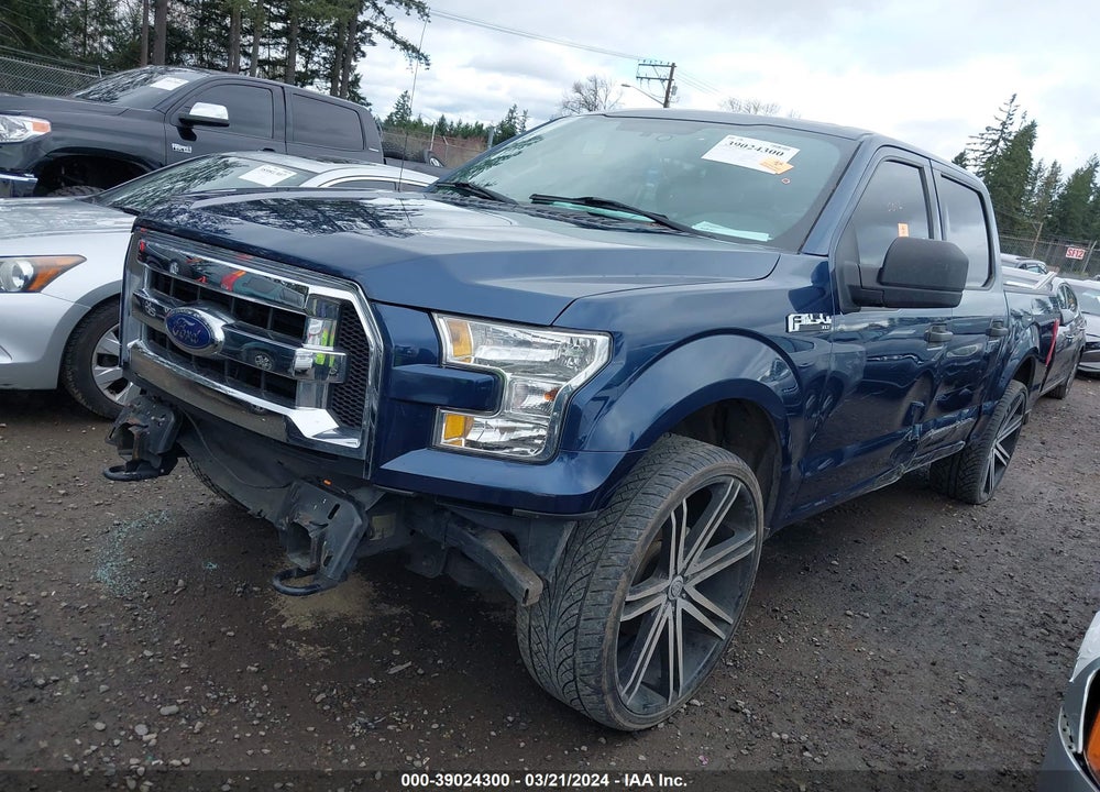 2017 FORD F-150 XLT VIN: 1FTEW1E86HFA87064