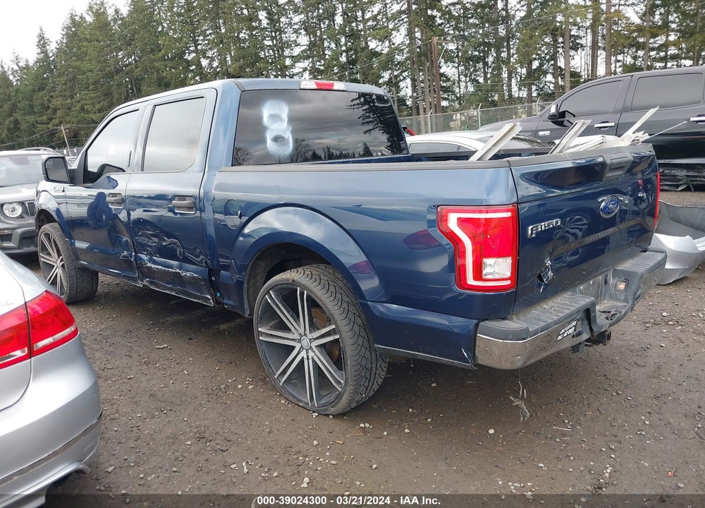 2017 FORD F-150 XLT VIN: 1FTEW1E86HFA87064