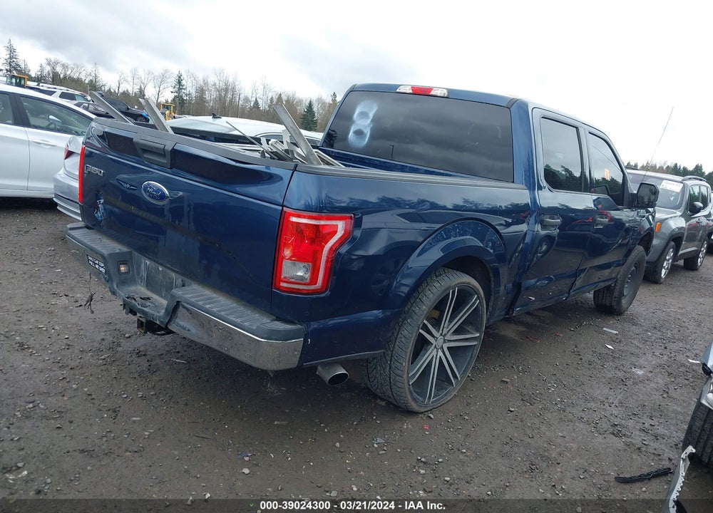 2017 FORD F-150 XLT VIN: 1FTEW1E86HFA87064
