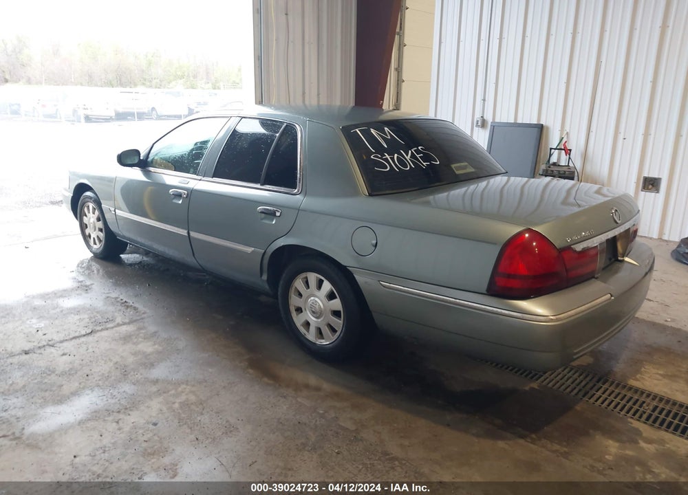 2005 MERCURY GRAND MARQUIS LS/LSE VIN: 2MEFM75W95X632717
