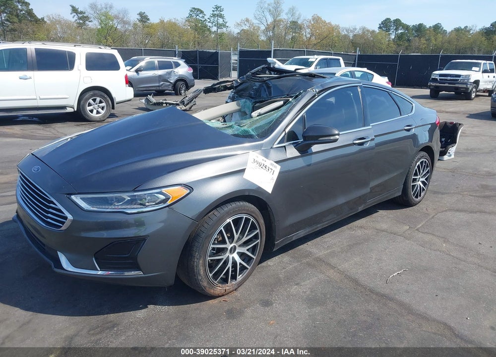 2019 FORD FUSION SEL VIN: 3FA6P0CD5KR219811