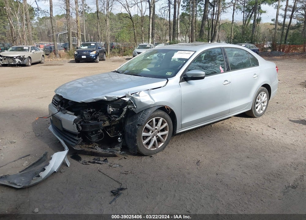 2011 VOLKSWAGEN JETTA 2.5L SE VIN: 3VWDZ7AJ1BM363931