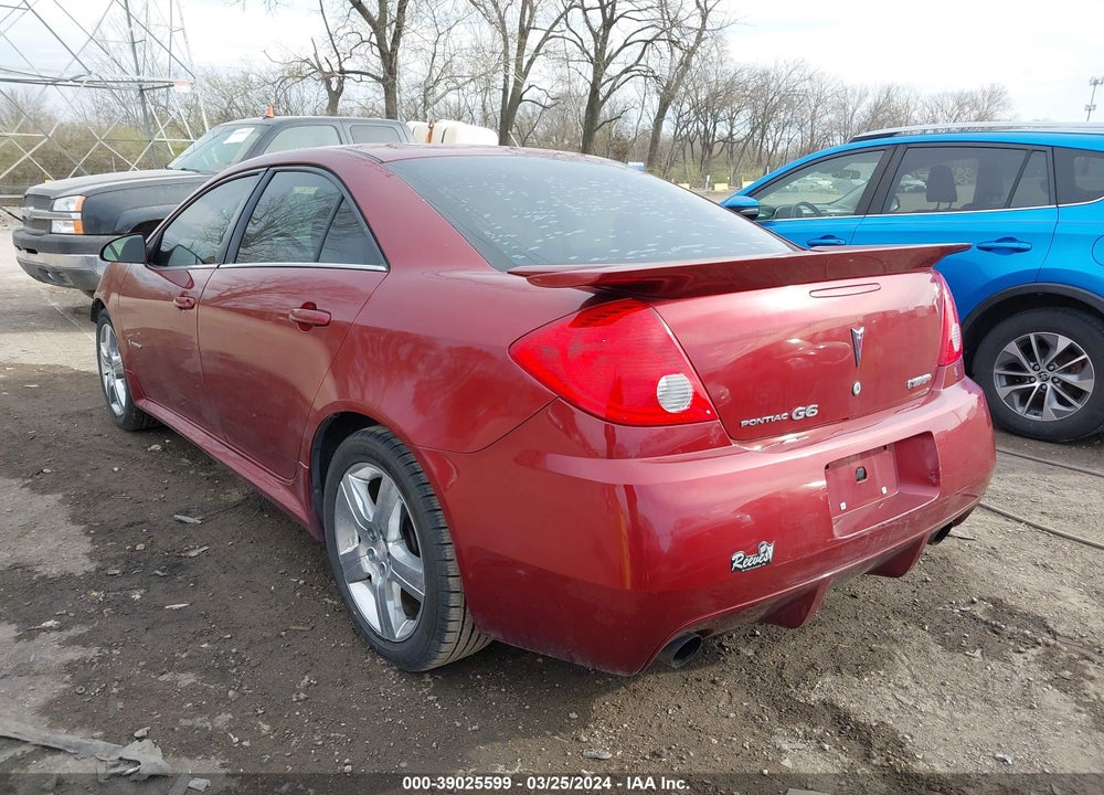 2008 PONTIAC G6 GXP VIN: 1G2ZM577584218939