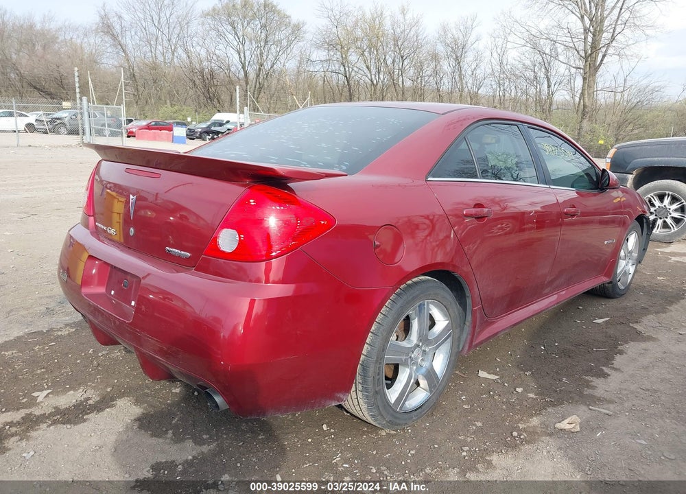 2008 PONTIAC G6 GXP VIN: 1G2ZM577584218939