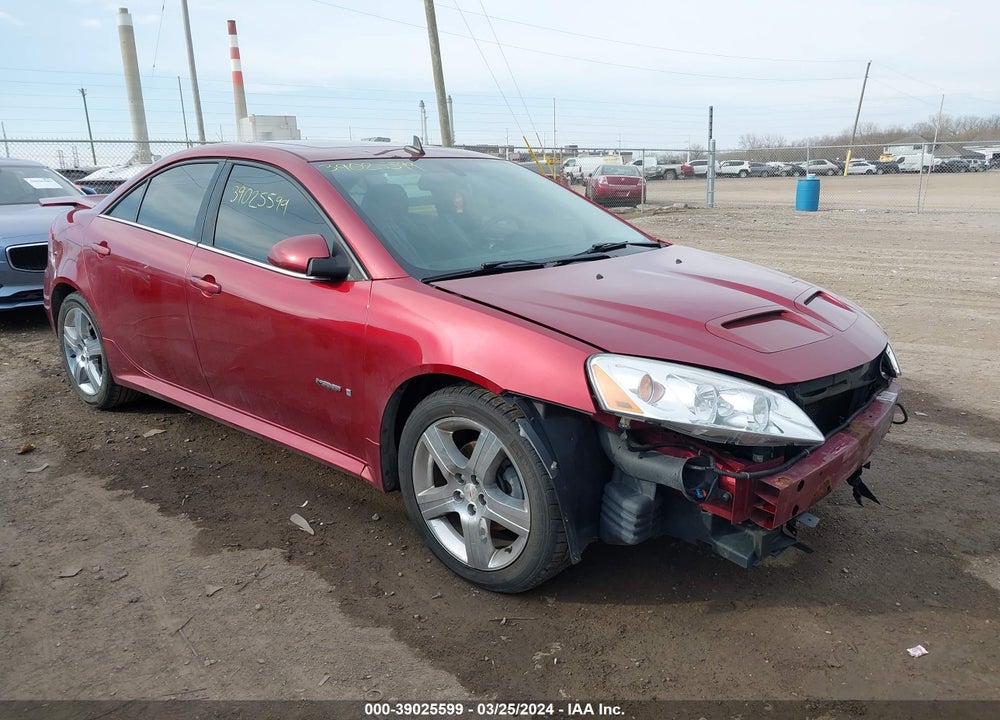 2008 PONTIAC G6 GXP VIN: 1G2ZM577584218939