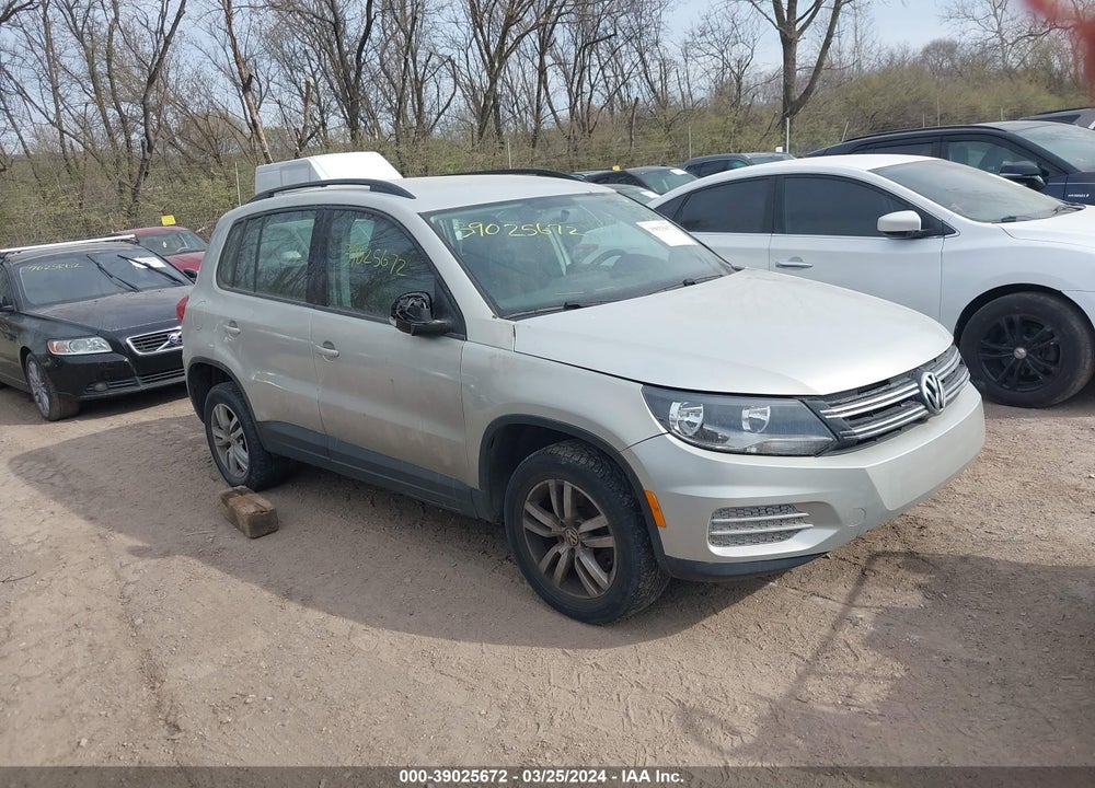 2015 VOLKSWAGEN TIGUAN VIN: WVGAV7AX7FW594842