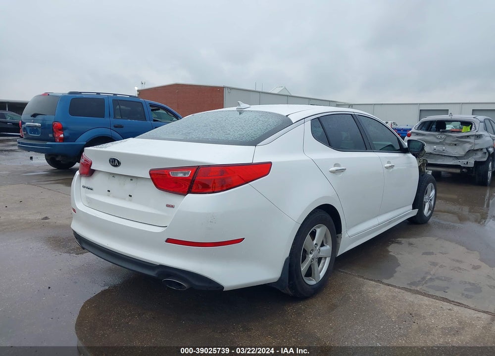 2015 KIA OPTIMA LX VIN: KNAGM4A78F5635983