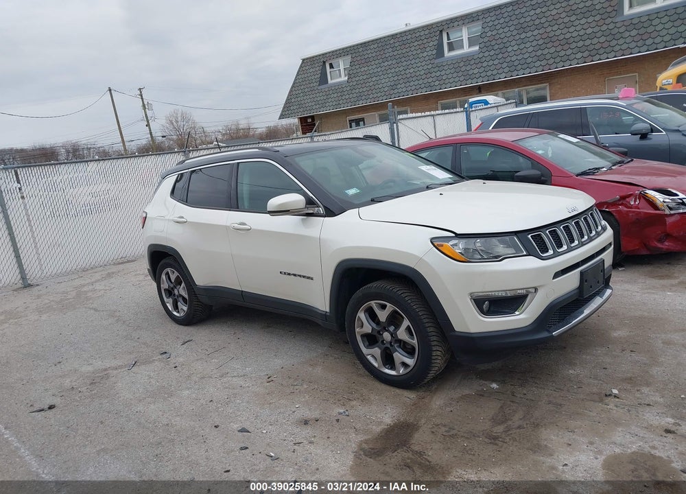 2017 JEEP NEW COMPASS LIMITED 4X4 VIN: 3C4NJDCB9HT640052