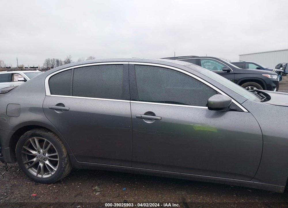 2012 INFINITI G37X VIN: JN1CV6ARXCM976429