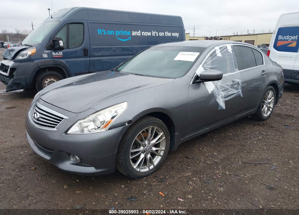 2012 INFINITI G37X VIN: JN1CV6ARXCM976429