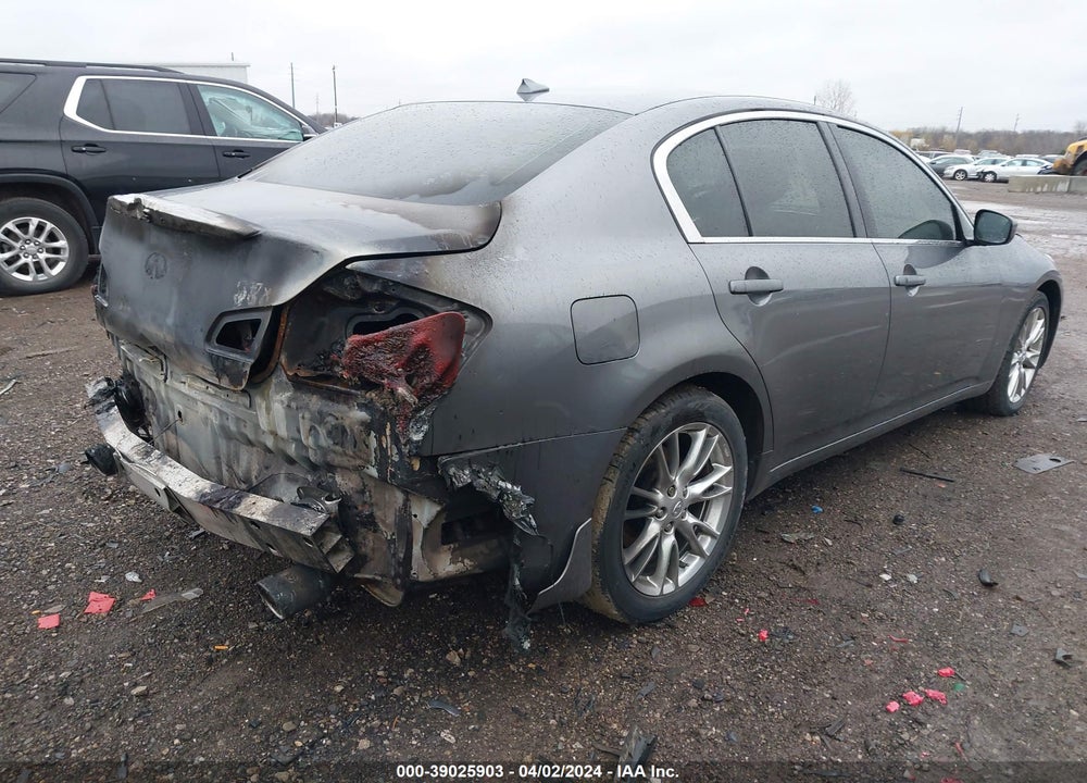2012 INFINITI G37X VIN: JN1CV6ARXCM976429