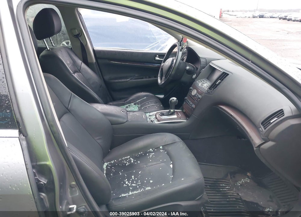 2012 INFINITI G37X VIN: JN1CV6ARXCM976429