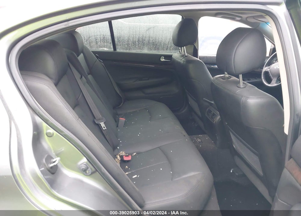2012 INFINITI G37X VIN: JN1CV6ARXCM976429