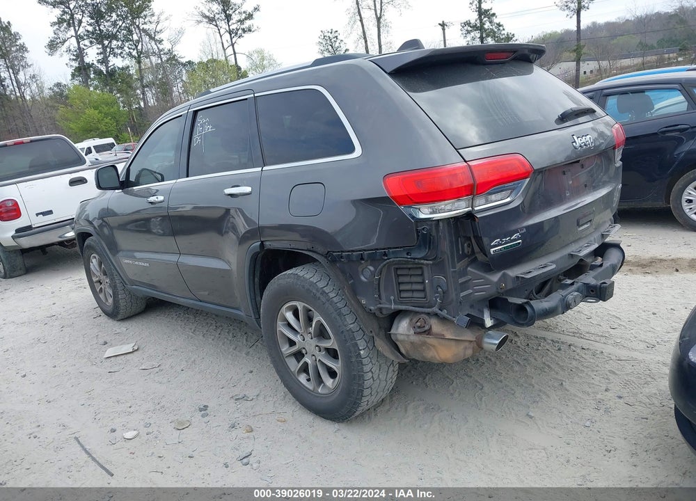2014 JEEP GRAND CHEROKEE LIMITED VIN: 1C4RJFBM5EC299546