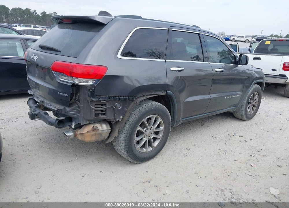 2014 JEEP GRAND CHEROKEE LIMITED VIN: 1C4RJFBM5EC299546