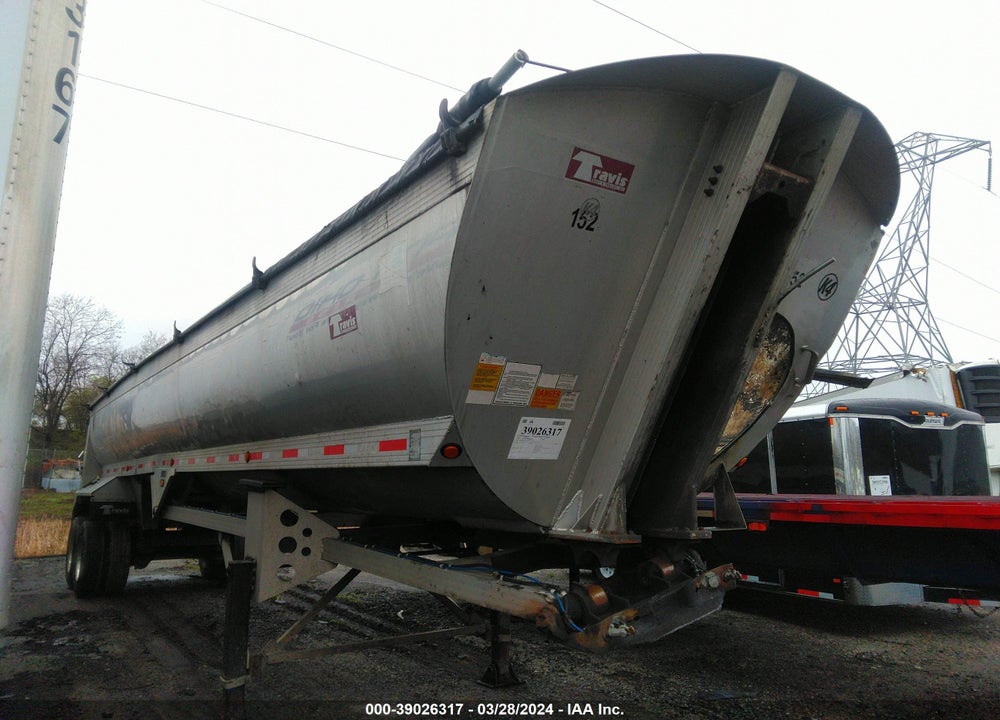 2017 TRAVIS BODY & TRAILER DUMP TRAILER VIN: 48XFF3921H1011299