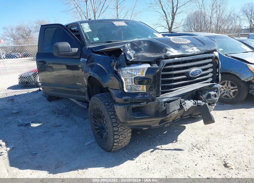 2017 FORD F-150 XL VIN: 1FTEW1EP6HKD67677