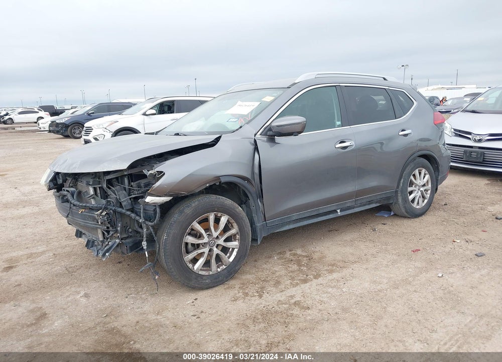 2017 NISSAN ROGUE SV VIN: 5N1AT2MT8HC799883