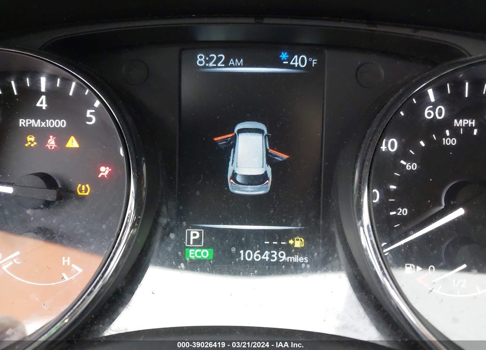 2017 NISSAN ROGUE SV VIN: 5N1AT2MT8HC799883