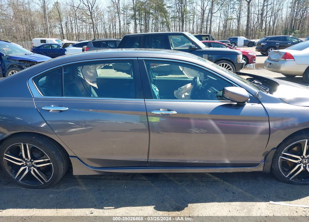 2016 HONDA ACCORD SPORT VIN: 1HGCR2F50GA111560