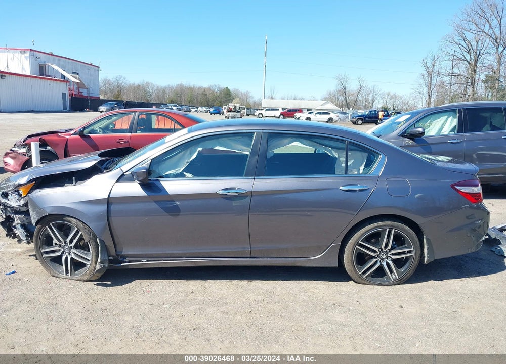 2016 HONDA ACCORD SPORT VIN: 1HGCR2F50GA111560