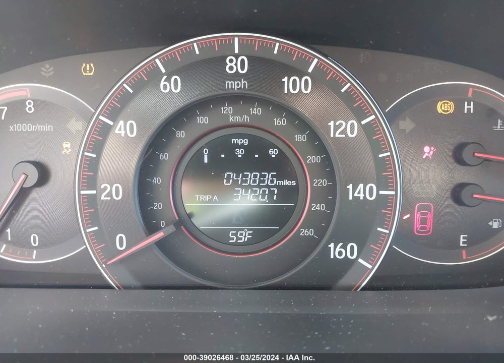 2016 HONDA ACCORD SPORT VIN: 1HGCR2F50GA111560