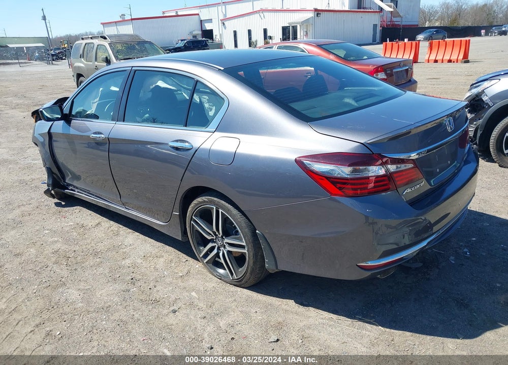 2016 HONDA ACCORD SPORT VIN: 1HGCR2F50GA111560