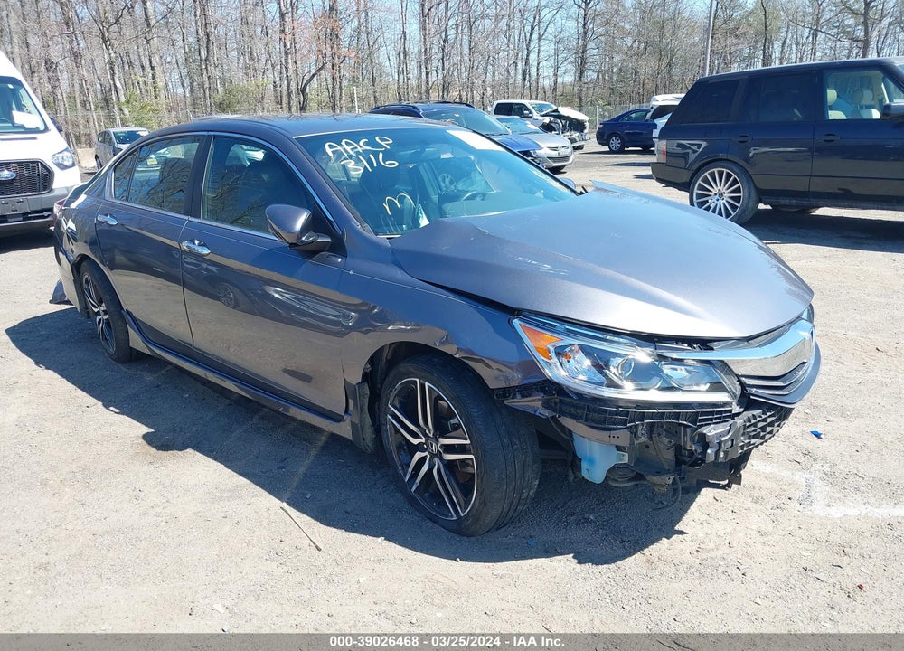 2016 HONDA ACCORD SPORT VIN: 1HGCR2F50GA111560