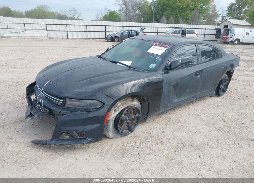2015 DODGE CHARGER SE VIN: 2C3CDXBG1FH852757