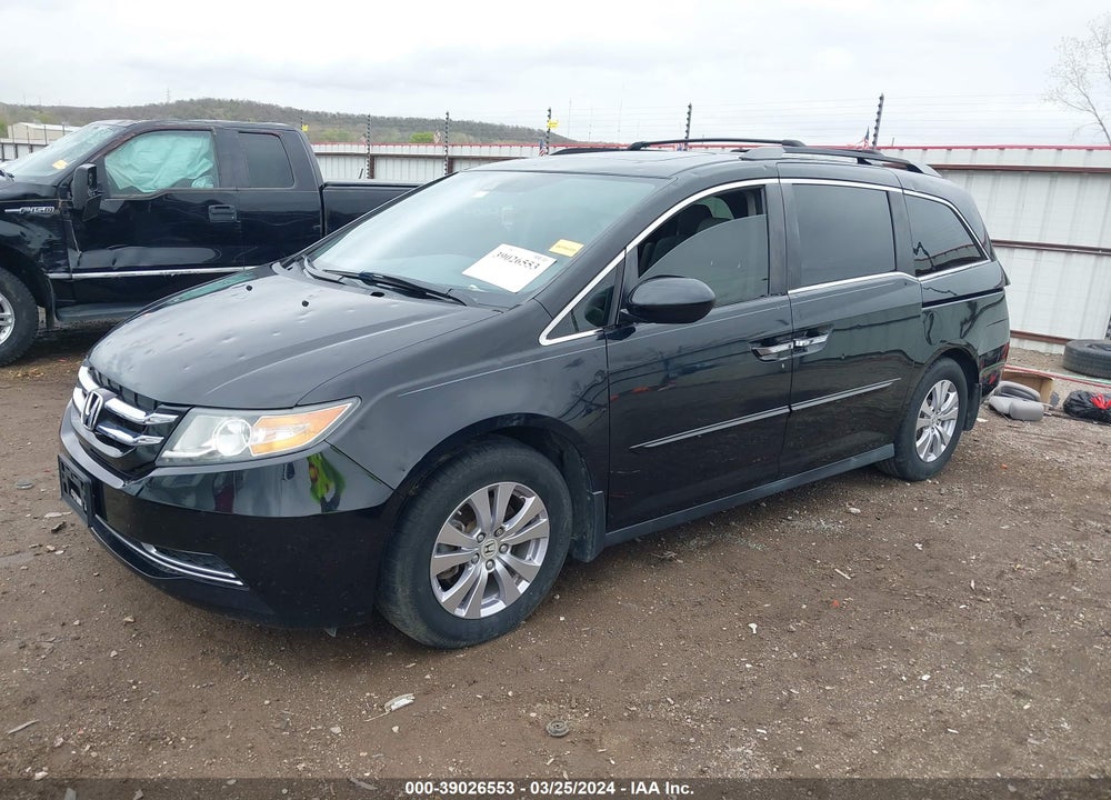2016 HONDA ODYSSEY EX-L VIN: 5FNRL5H60GB167832