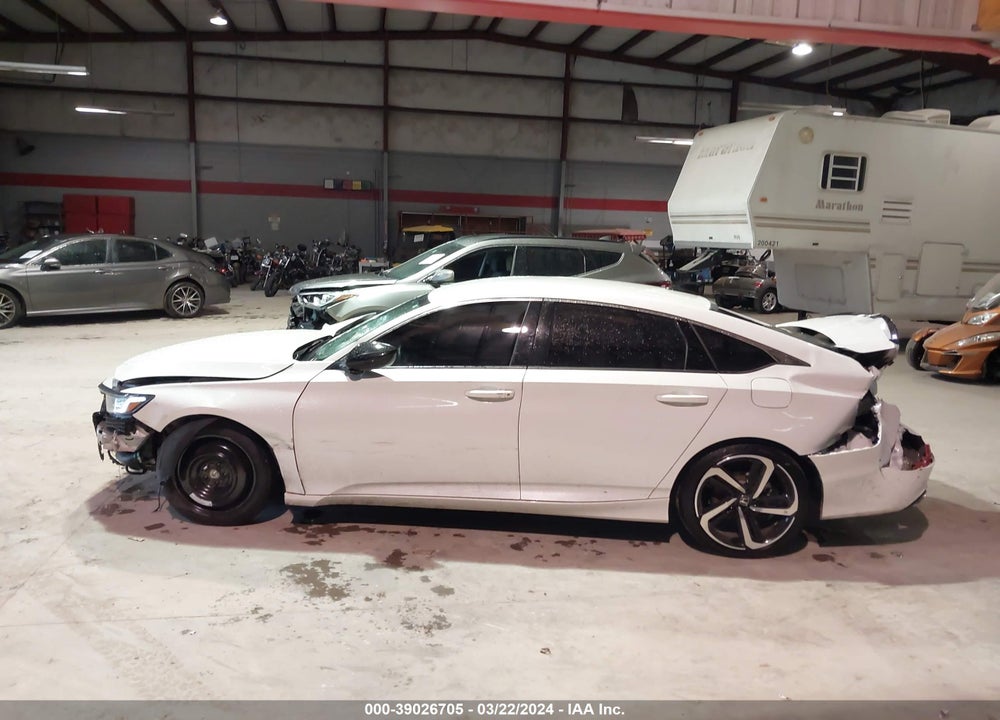 2022 HONDA ACCORD SPORT VIN: 1HGCV1F35NA112138