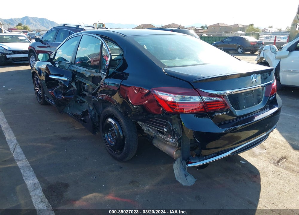 2016 HONDA ACCORD SPORT VIN: 1HGCR2F53GA209093