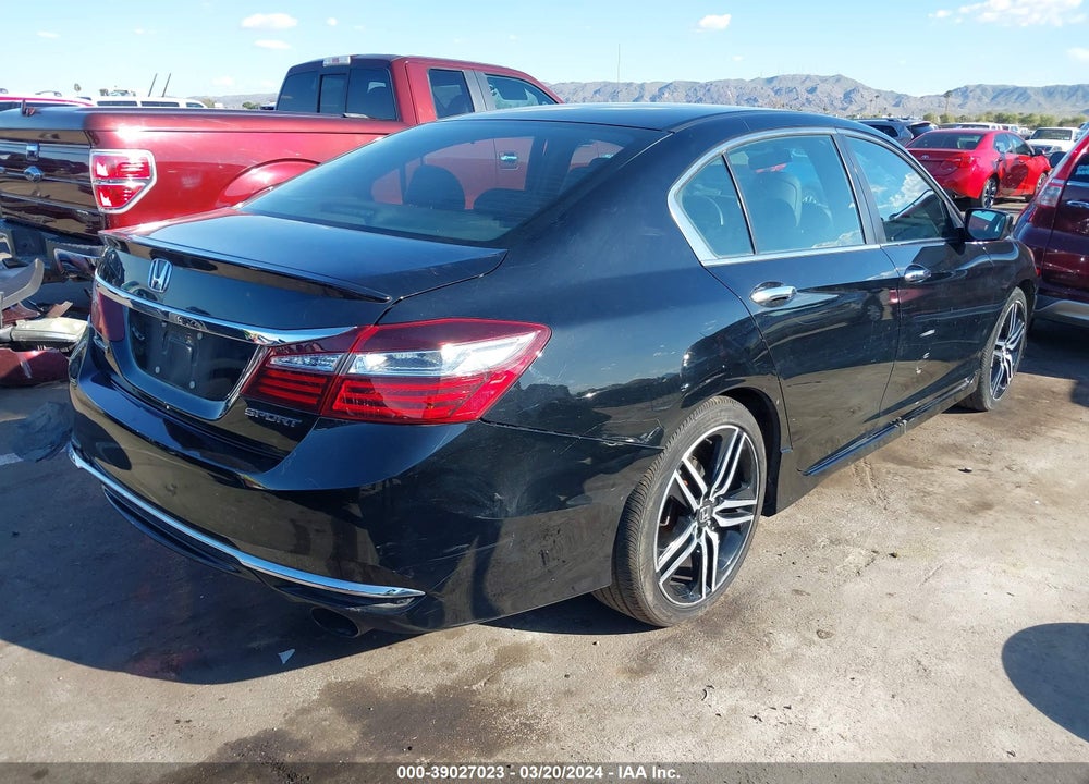 2016 HONDA ACCORD SPORT VIN: 1HGCR2F53GA209093