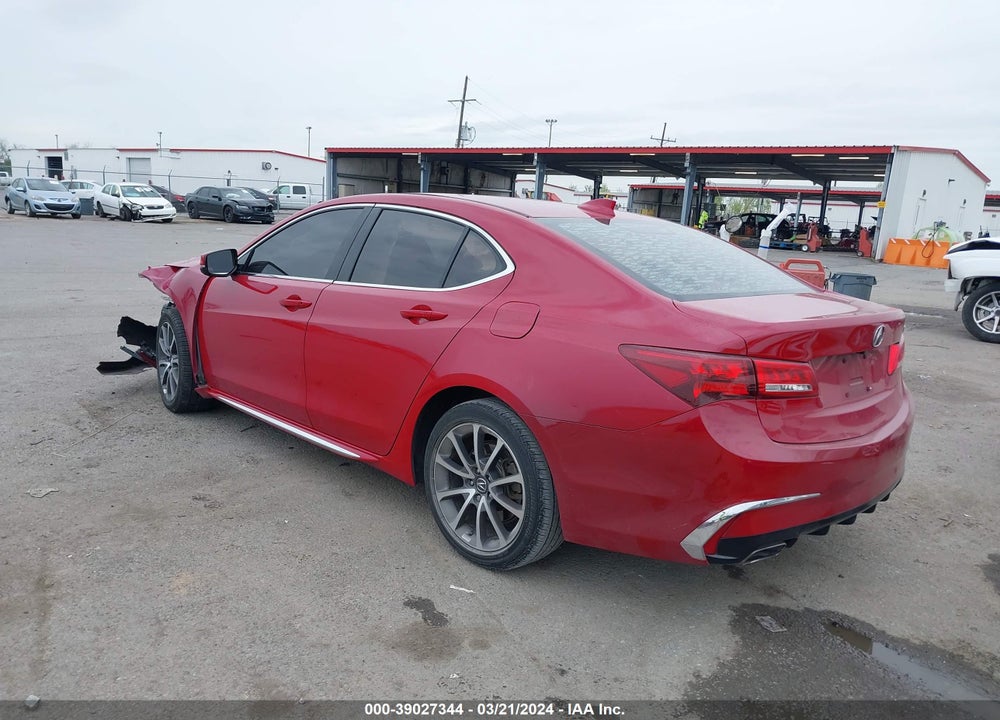 2018 ACURA TLX TECH PKG VIN: 19UUB2F5XJA013202