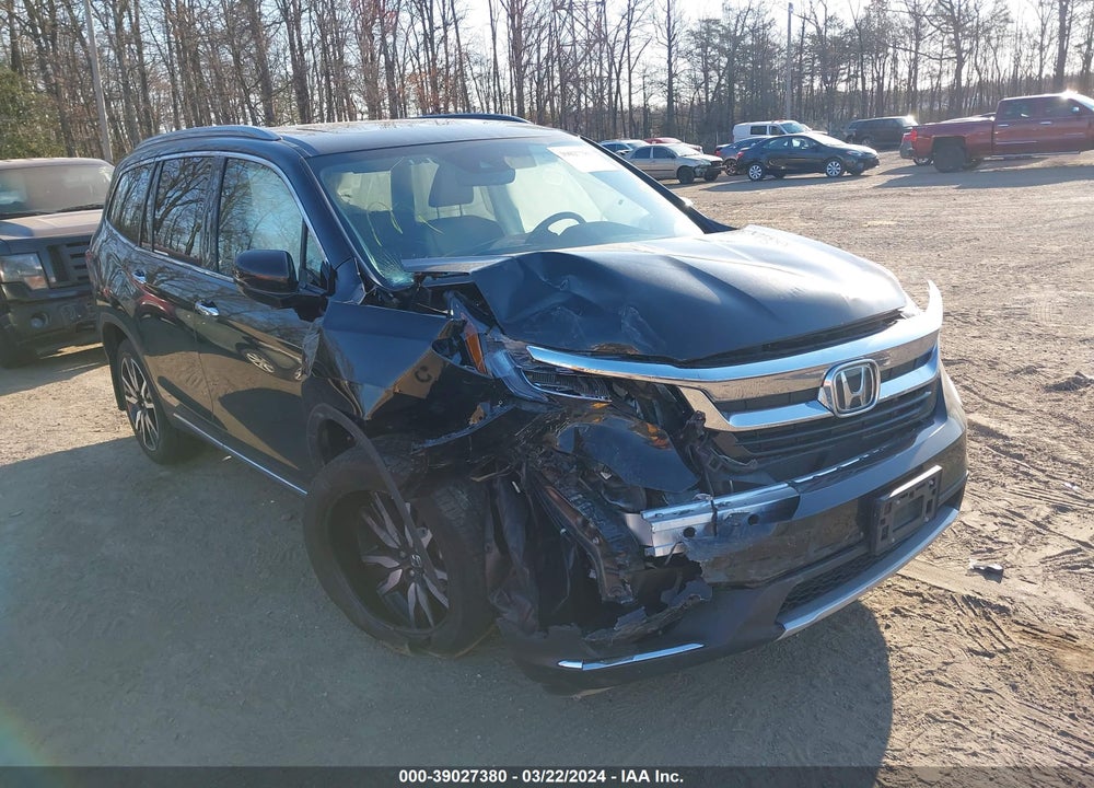 2019 HONDA PILOT TOURING VIN: 5FNYF6H63KB055026