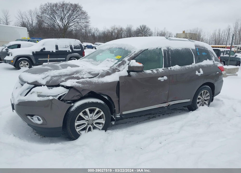 2015 NISSAN PATHFINDER SL VIN: 5N1AR2MM5FC655972