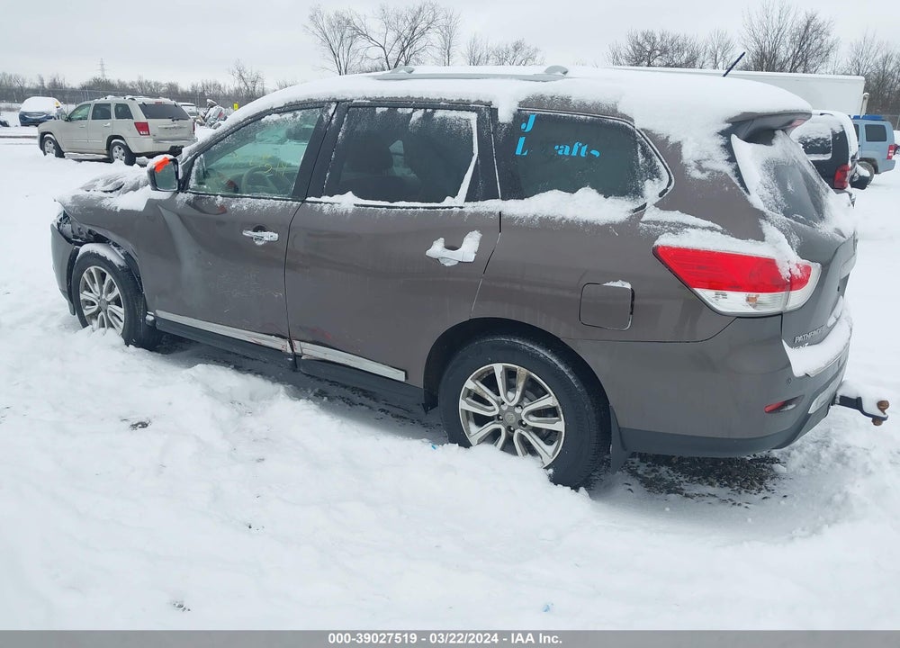 2015 NISSAN PATHFINDER SL VIN: 5N1AR2MM5FC655972