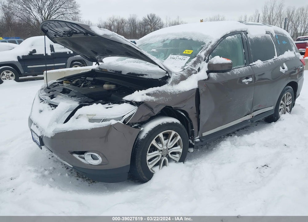 2015 NISSAN PATHFINDER SL VIN: 5N1AR2MM5FC655972