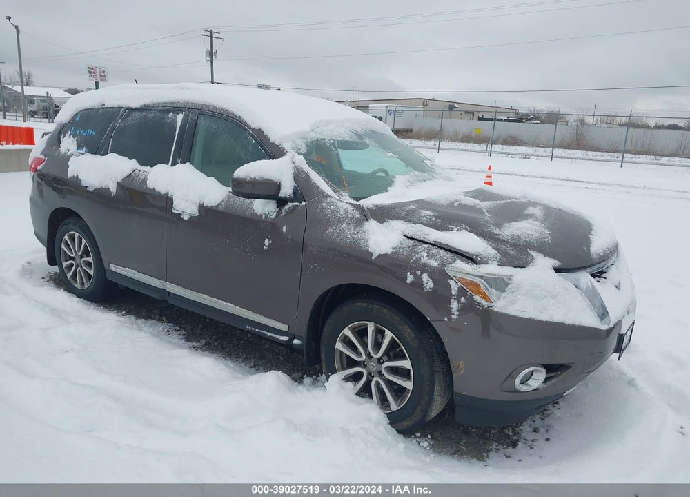 2015 NISSAN PATHFINDER SL VIN: 5N1AR2MM5FC655972
