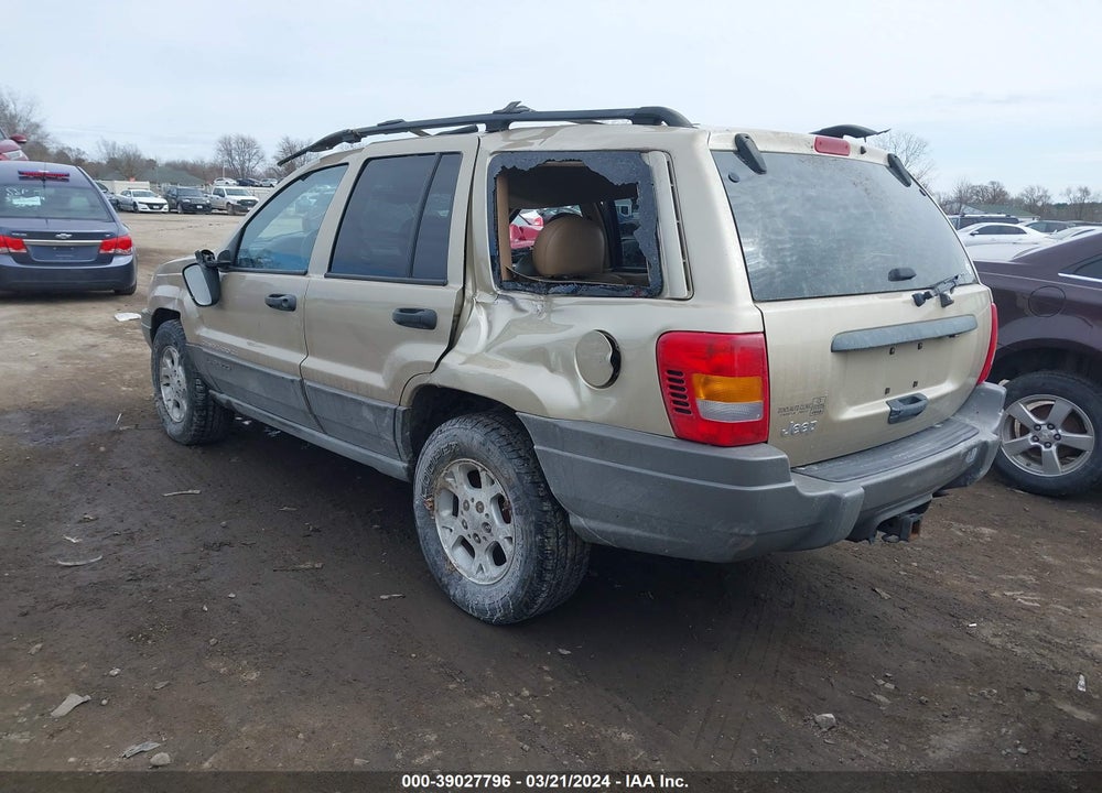 1999 JEEP GRAND CHEROKEE LAREDO VIN: 1J4GW58S2XC763155