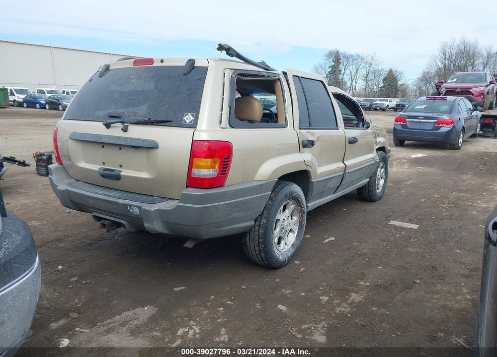 1999 JEEP GRAND CHEROKEE LAREDO VIN: 1J4GW58S2XC763155