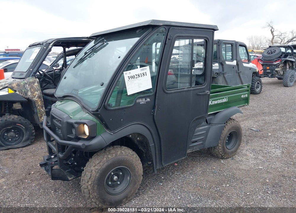 2022 KAWASAKI KAF400 P VIN: JK1AFEP14NB511585