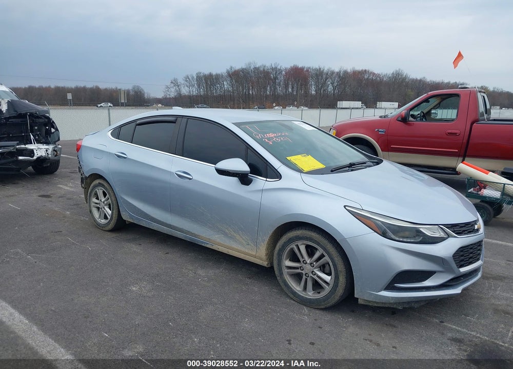 2017 CHEVROLET CRUZE LT AUTO VIN: 1G1BE5SM6H7124910