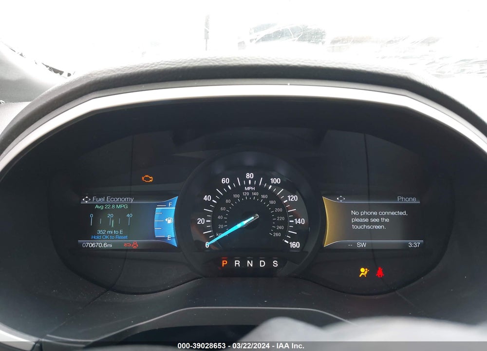 2020 FORD EDGE ST-LINE VIN: 2FMPK3J98LBB34602